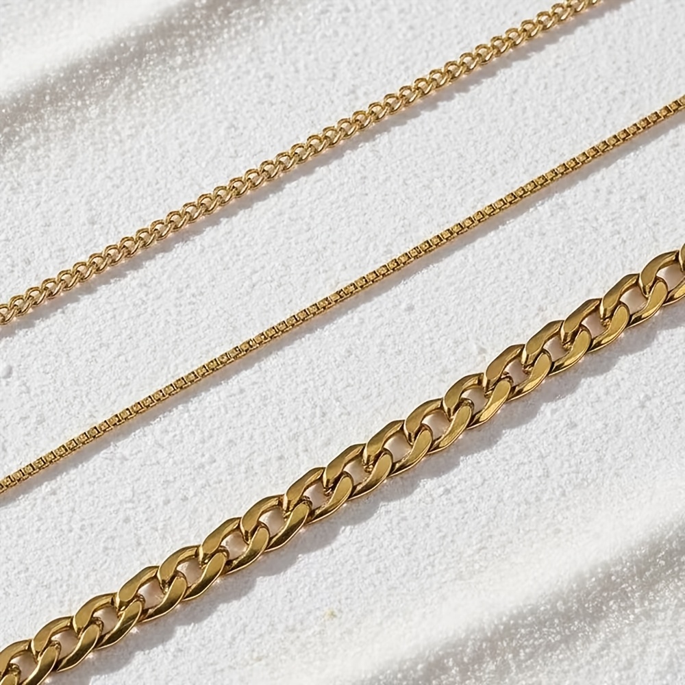 3pcs Elegant Retro Stackable Bracelet Set for Women